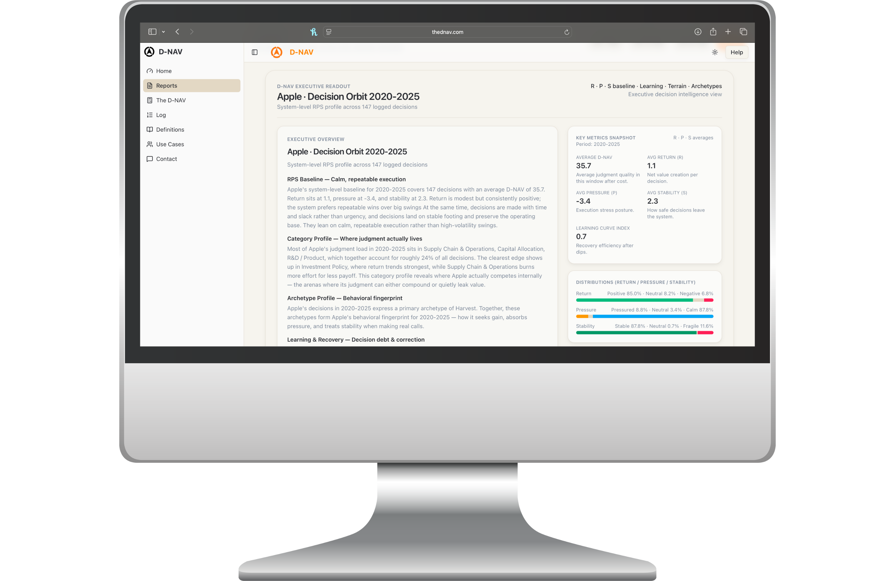 D-NAV Executive Readout